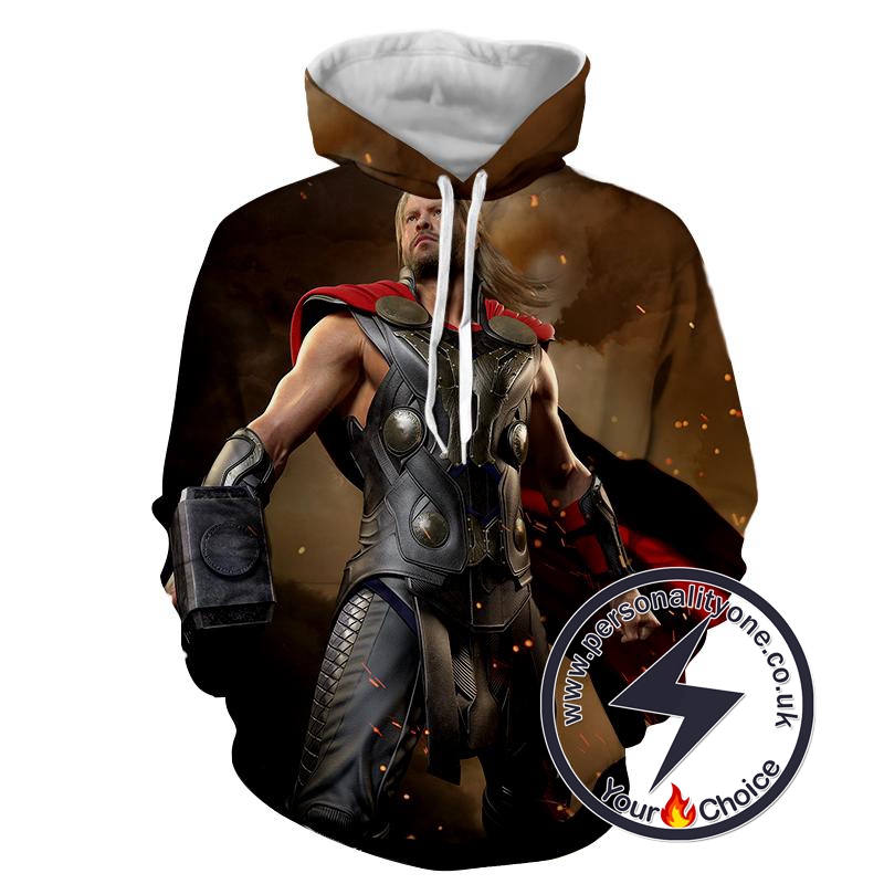 Thor - Thor 3D - Hoodies